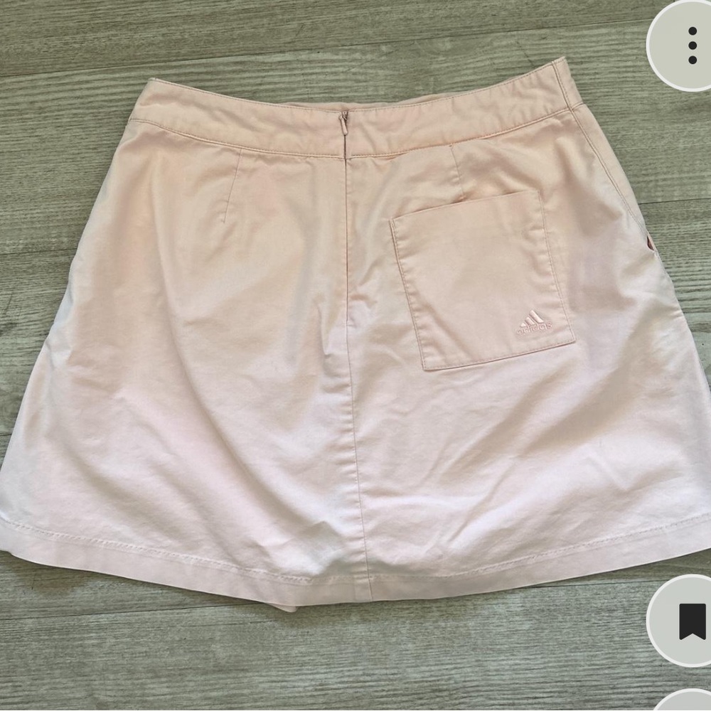Baby pink adidas sport skirt